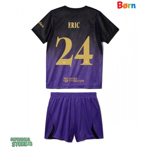 Barcelona Eric Garcia #24 Replika Babytøj Udebanesæt Børn 2026-27 Kortærmet (+ Korte bukser)